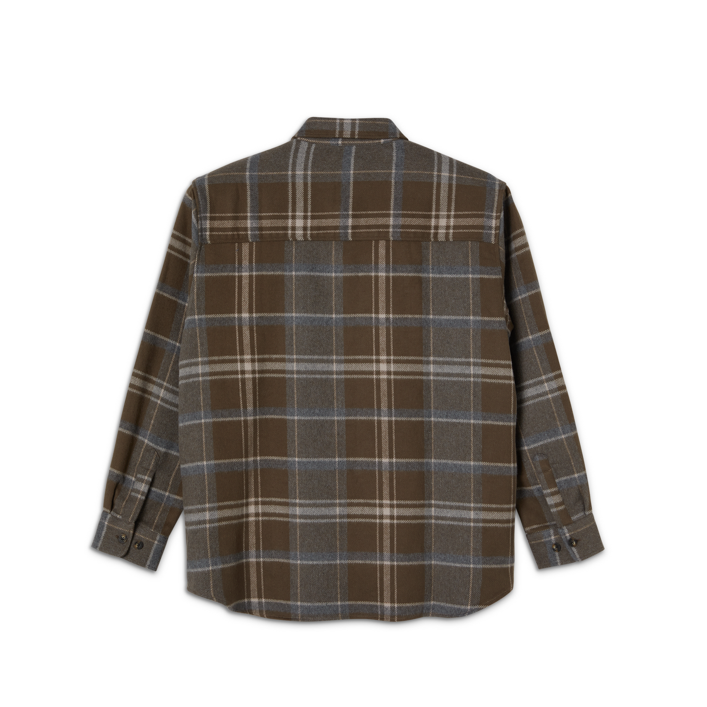 Polar Flannel Shirt Brown