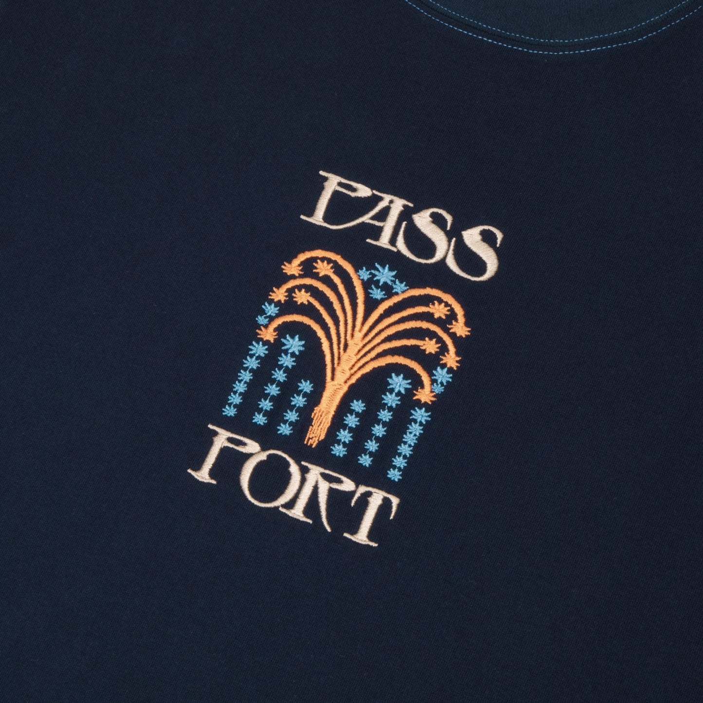 Pass~Port Roman Candle Tee - Navy