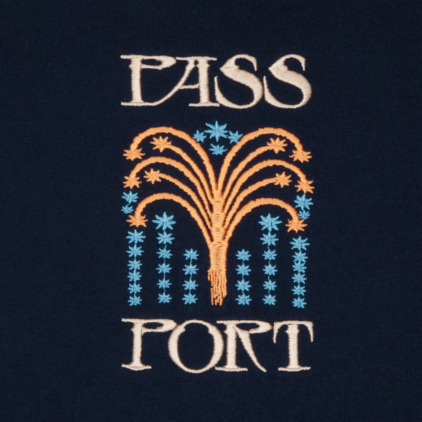 Pass~Port Roman Candle Tee - Navy