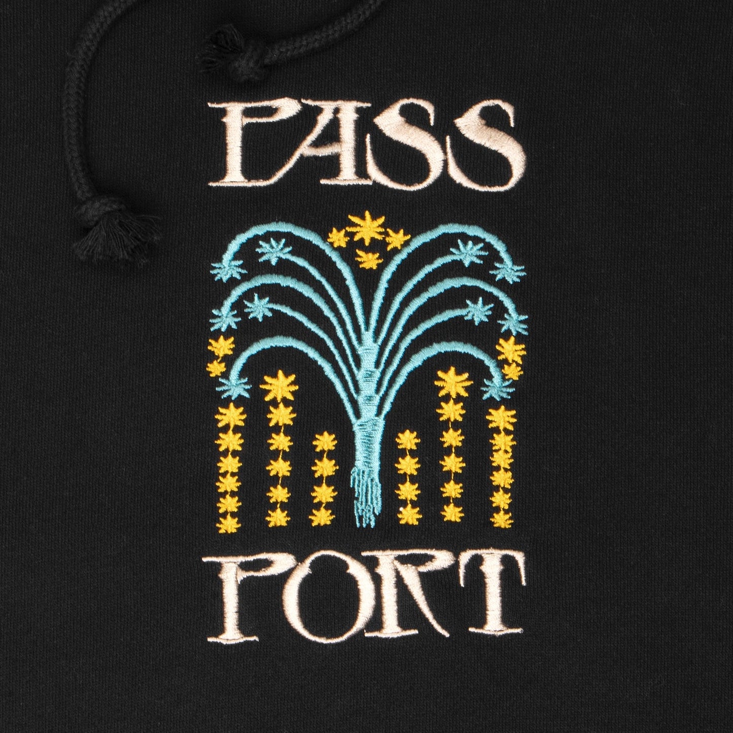 Pass~Port Roman Candle Hoodie - Black