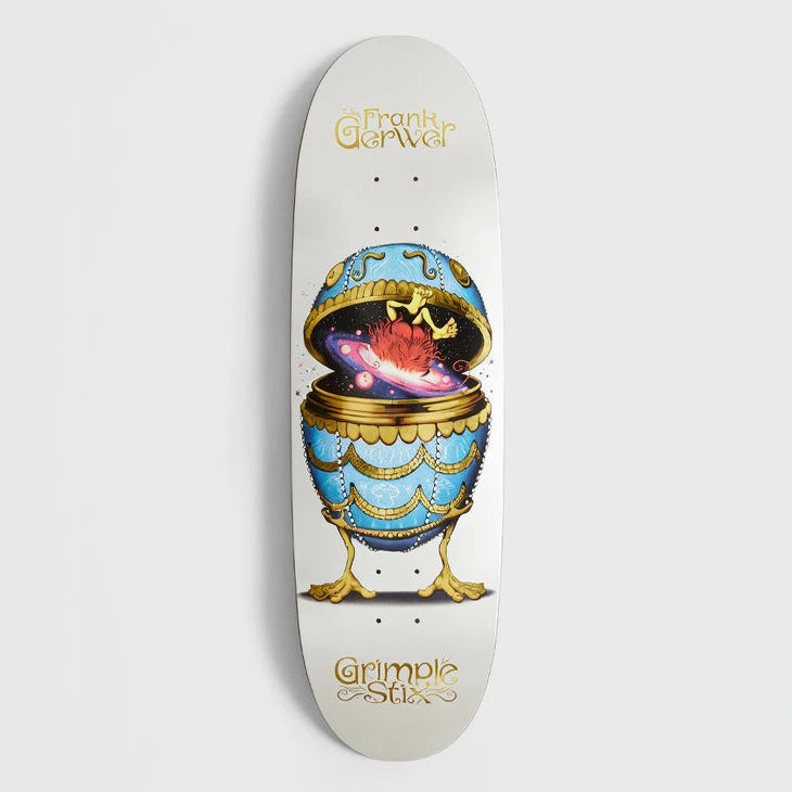 Grimple Stix Gerwer Fabrage Egg Shape Deck 9.1"