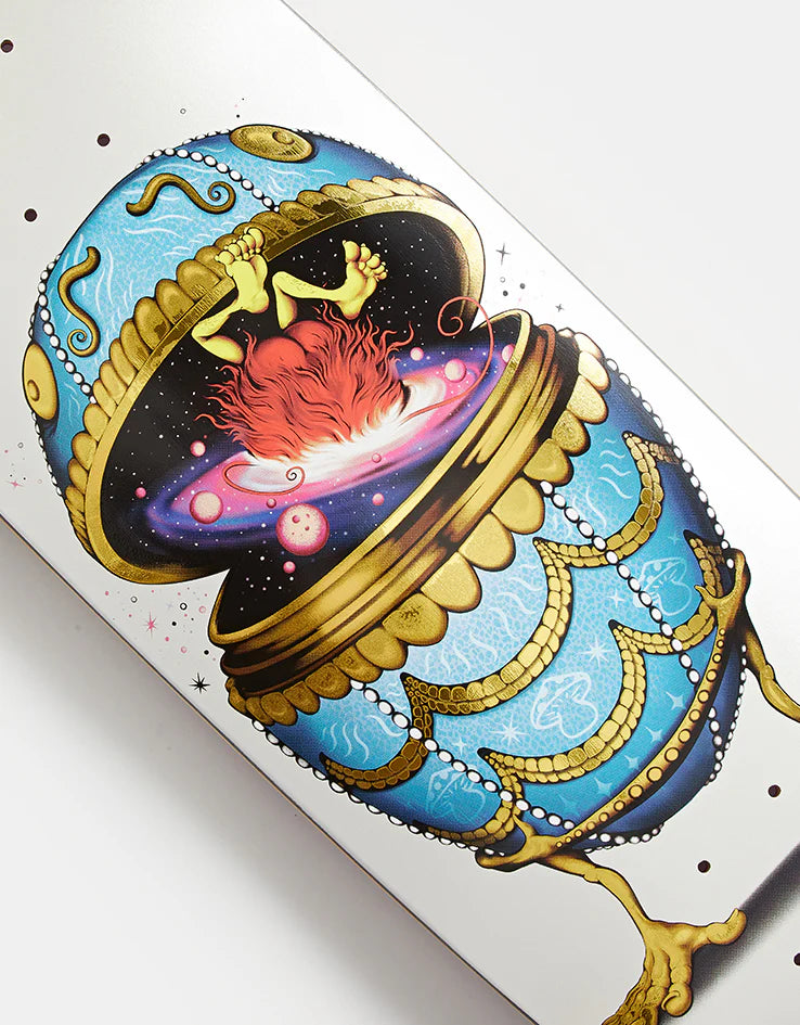 Grimple Stix Gerwer Fabrage Egg Shape Deck 9.1"