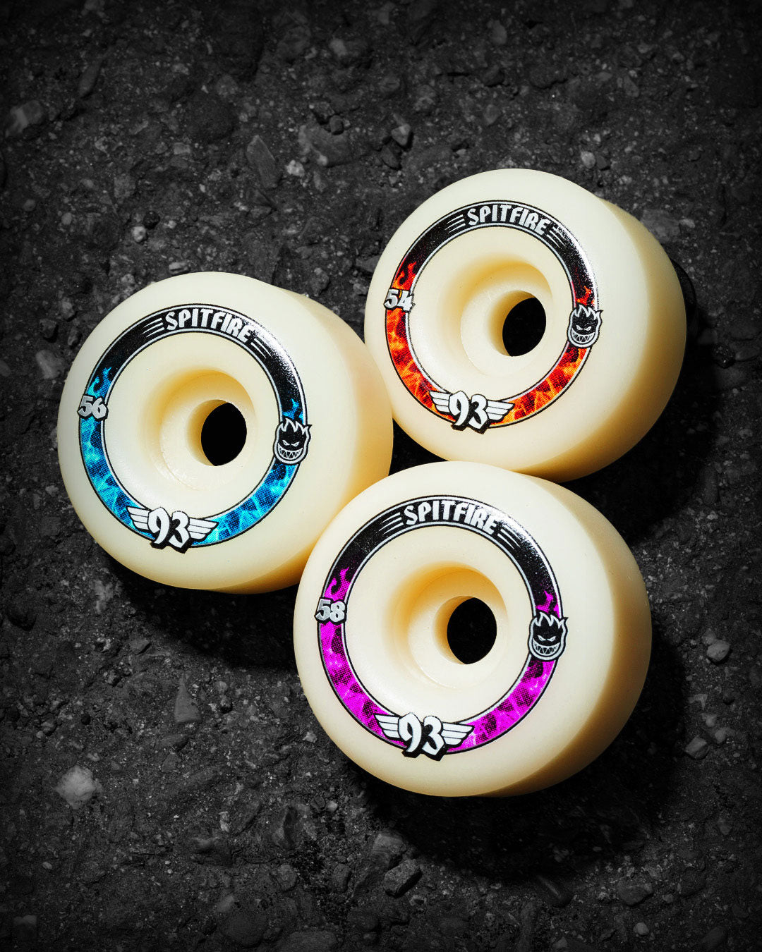 Spitfire F4 Radials Soft Sliders 93DU (Various Sizes)