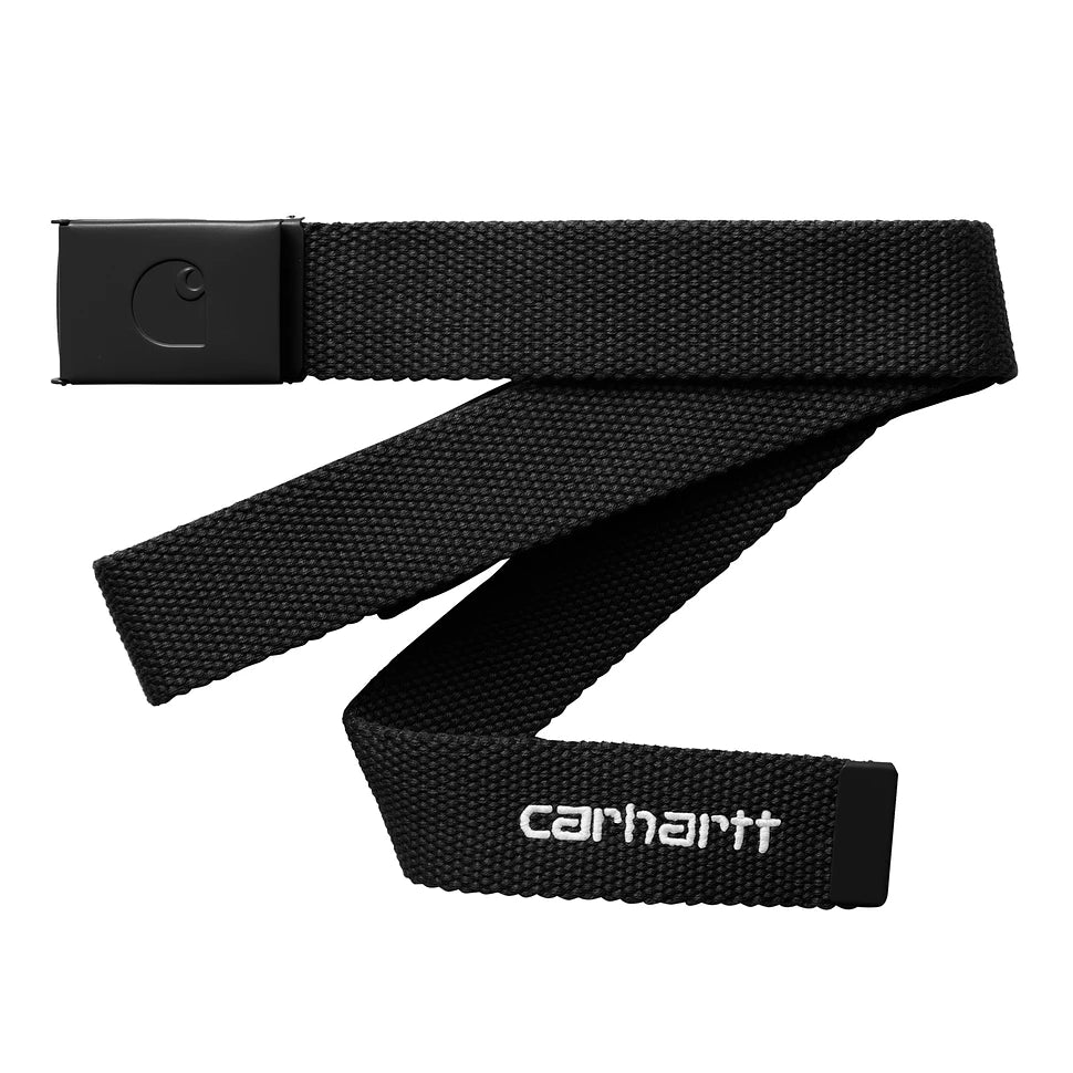Carhartt WIP C-Logo Belt Tonal Black / White