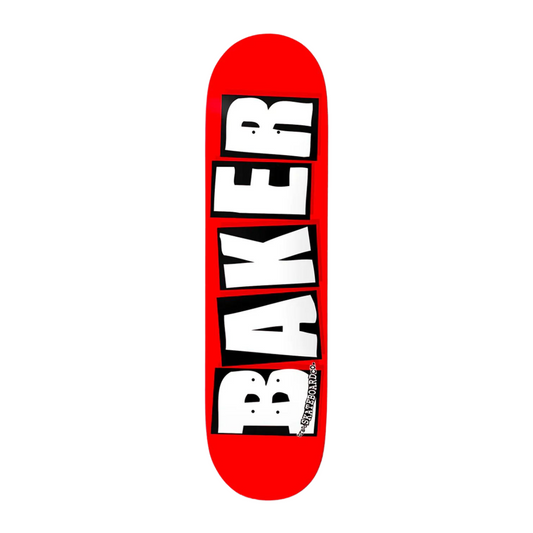 Baker Brand Logo White Deck 8.5"
