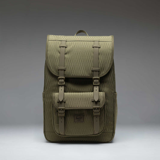 Herschel Supply Co. Little America Backpack Mid 21L Ivy Green Diamond