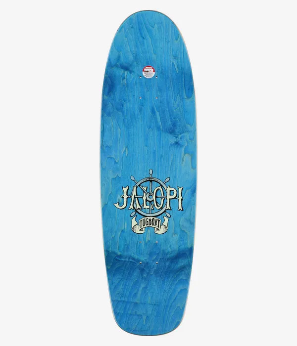 Antihero Jalopi Tugboat Skateboard Deck Green 9.8"