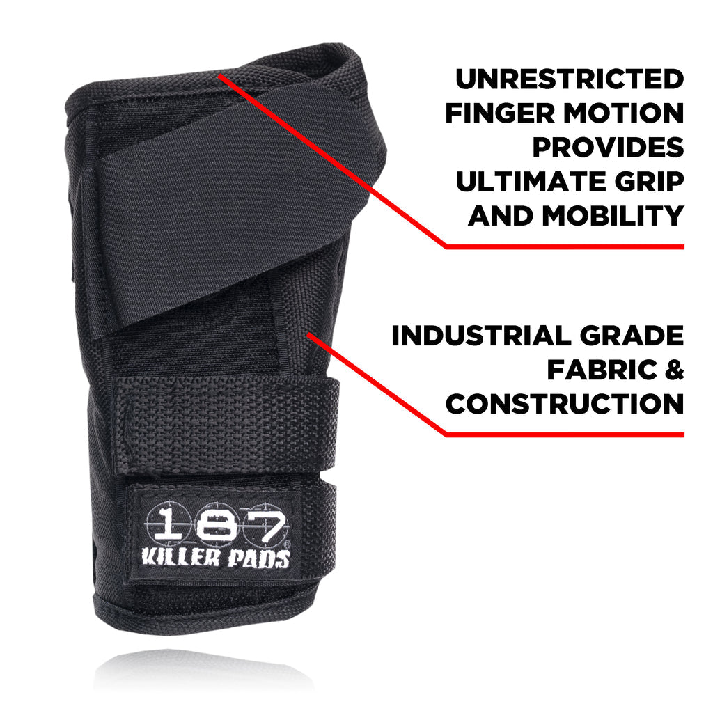 187 Killer Pads PRO WRIST GUARD - Black