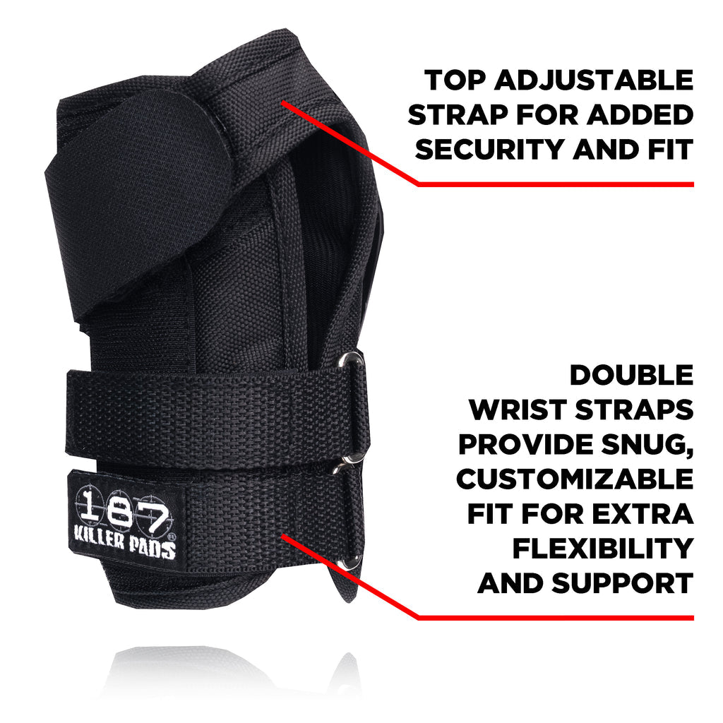 187 Killer Pads PRO WRIST GUARD - Black