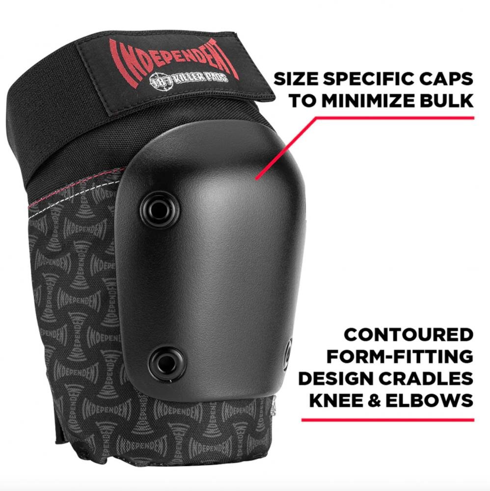 187 Killer Pads x Independent Combo Pack Set Black (Various Sizes)