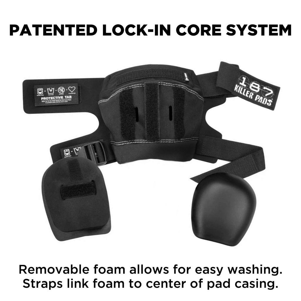 187 Killer Pads PRO DERBY KNEE PAD - Black