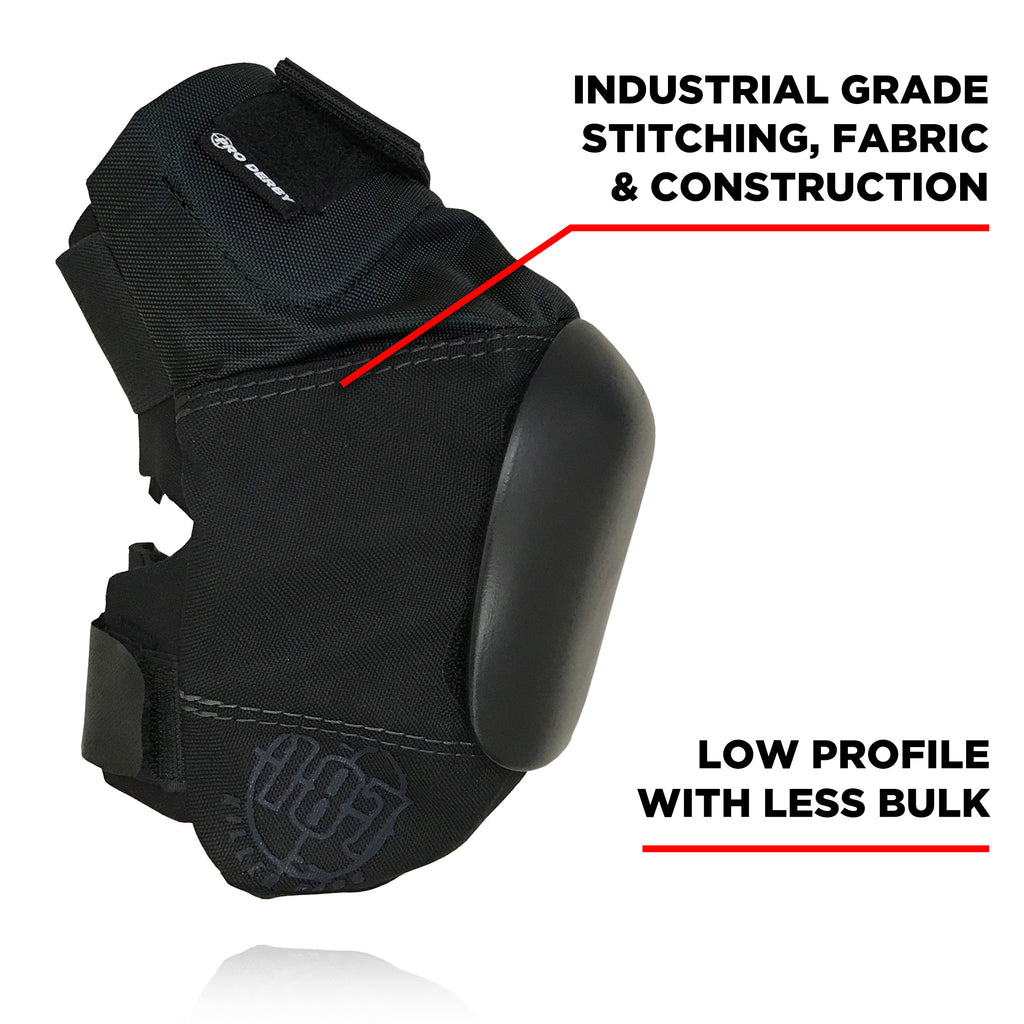 187 Killer Pads PRO DERBY KNEE PAD - Black