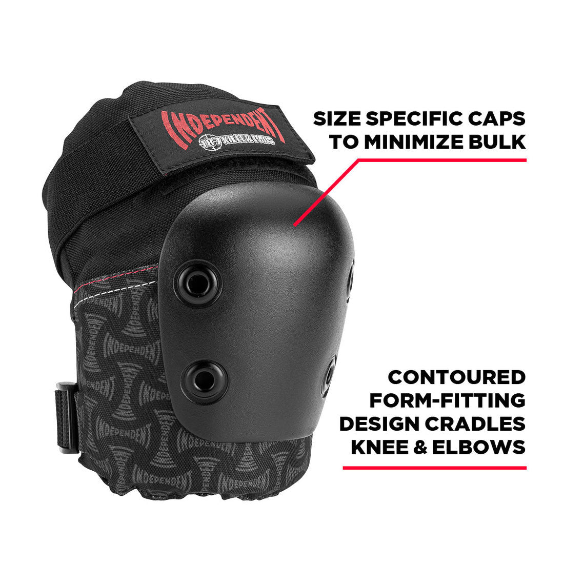 187 Kille Pads X - Independent Six - Pack Youth