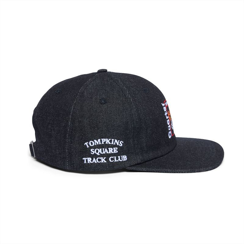 Quartersnacks Party Cap Denim Black