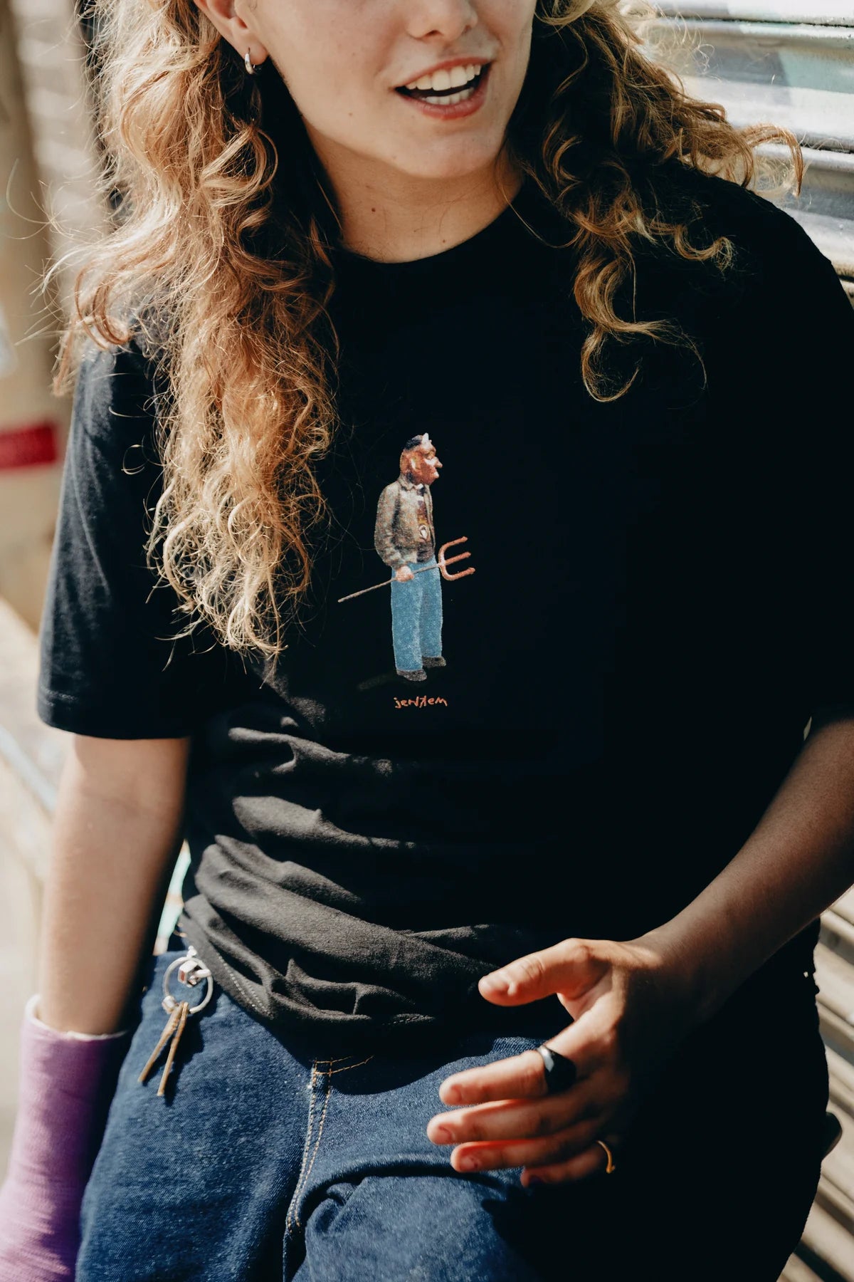 Jenkem Devil Boy T-Shirt Black