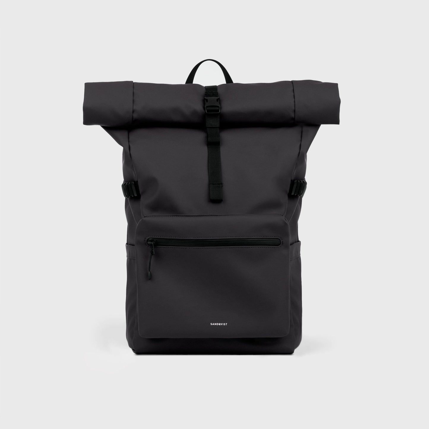 Sandqvist STREAM Rolltop Backpack L Black