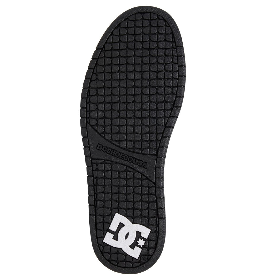 DC Court Graffik Leather White / Black