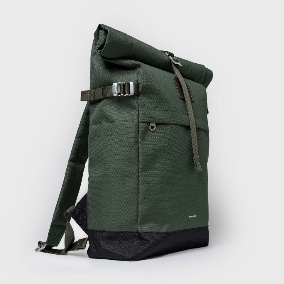 Icon Rolltop Backpack M Dawn Green