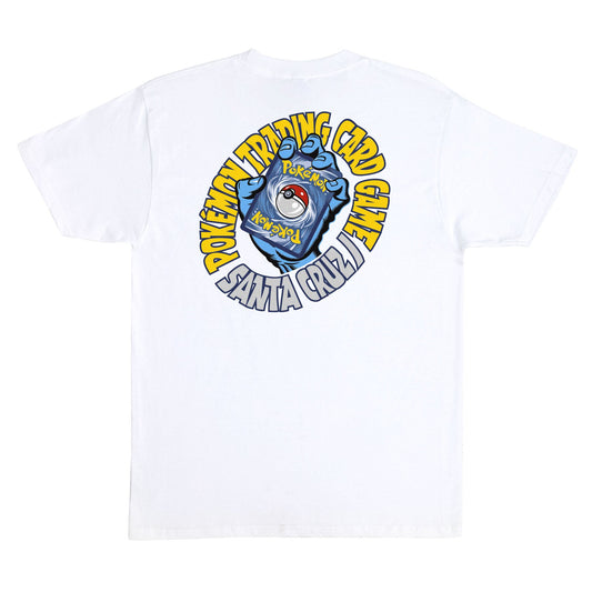 Santa Cruz x Pokemon TCG Hand T-Shirt White