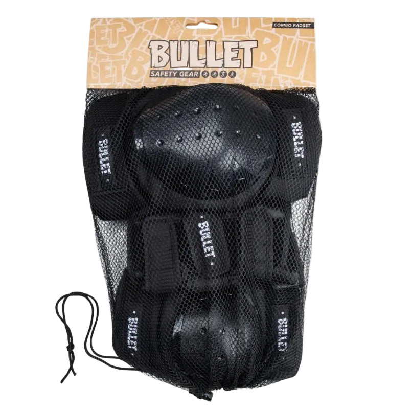 Bullet Triple Padset Standard Combo Adult - Black