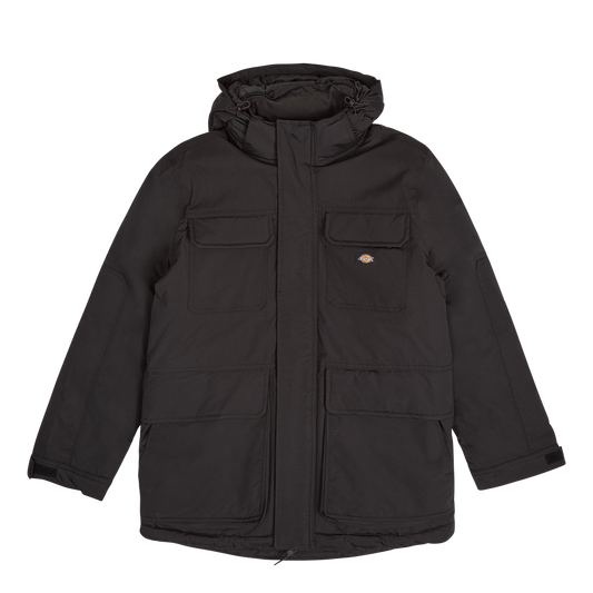 Dickies Glacier View Expedition Parka Jacket Black