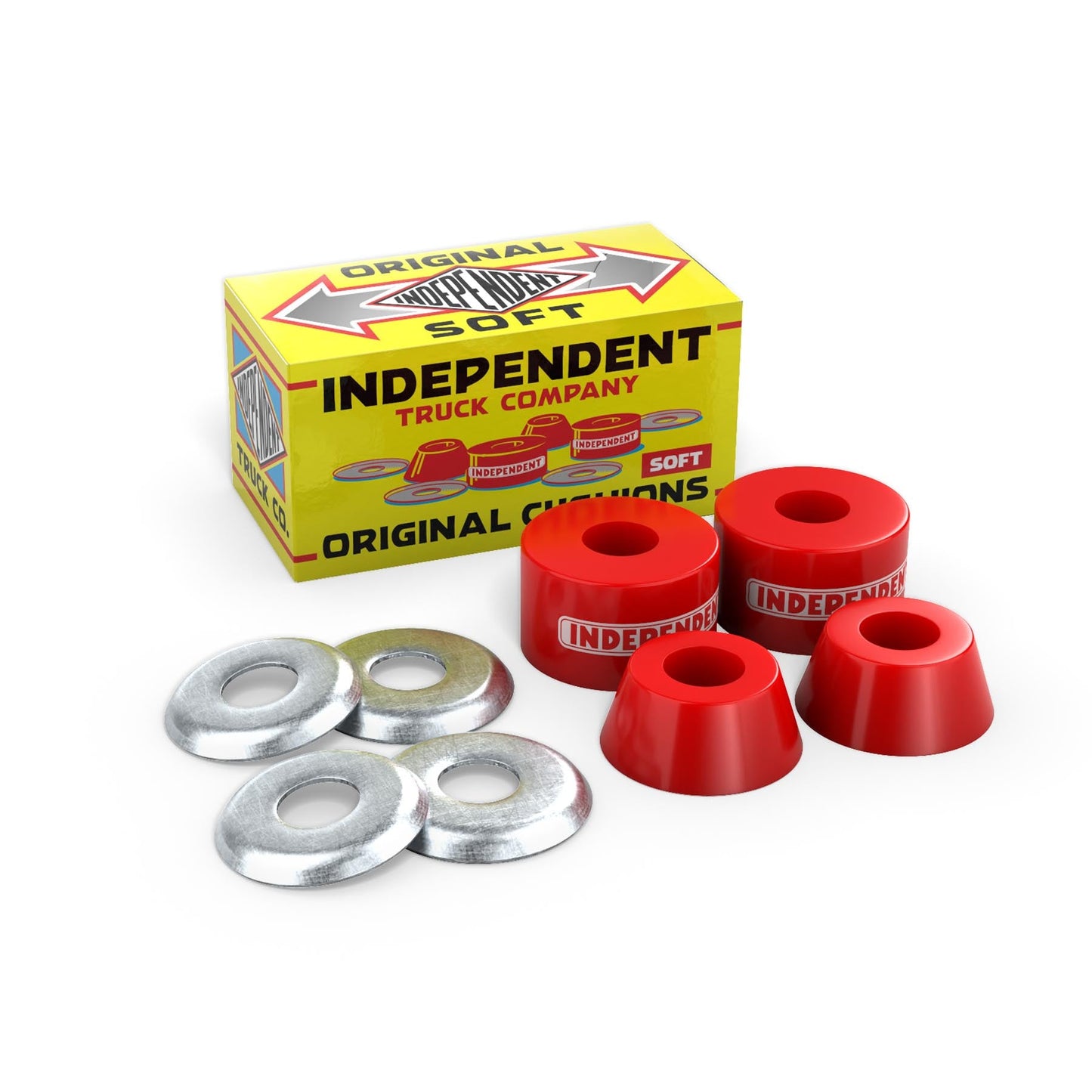 Independent Red Cushions Soft 90a