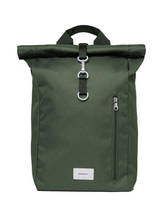 Sandqvist GROUND Rolltop Backpack L Dawn Green