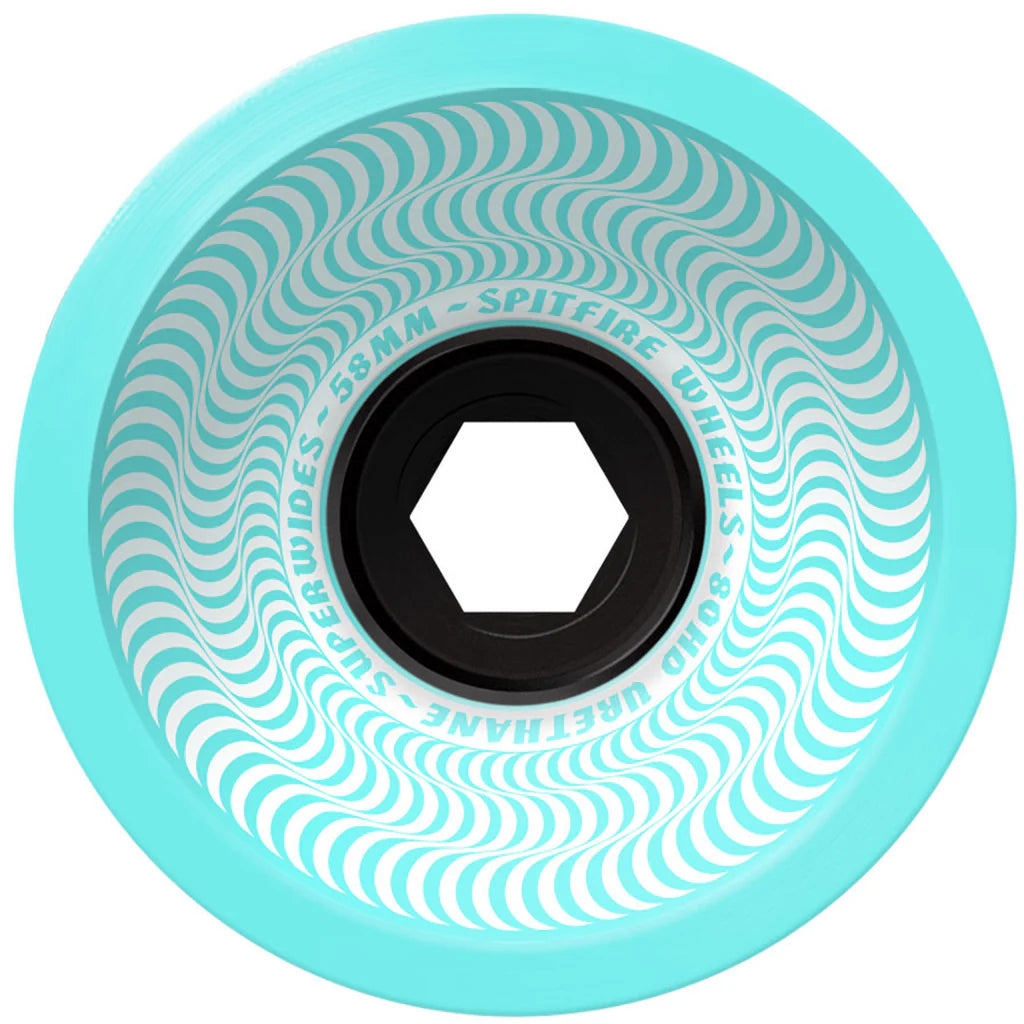 Spitfire Wheels 80HD Super Wide Seafoam 58mm
