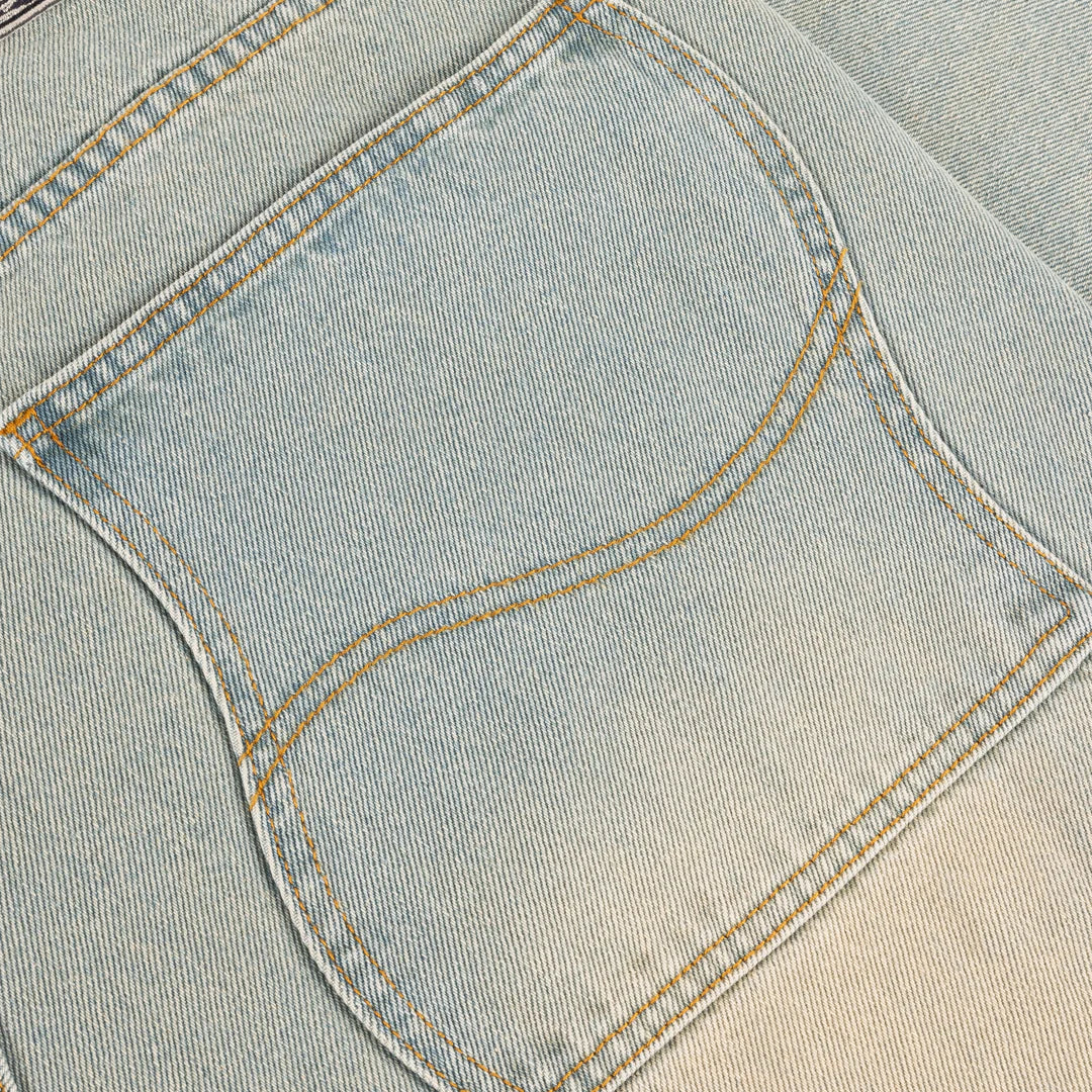 Dime Baggy Denim Pants Sandblasted Sky Blue