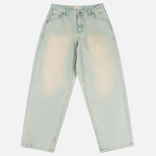 Dime Baggy Denim Pants Sandblasted Sky Blue