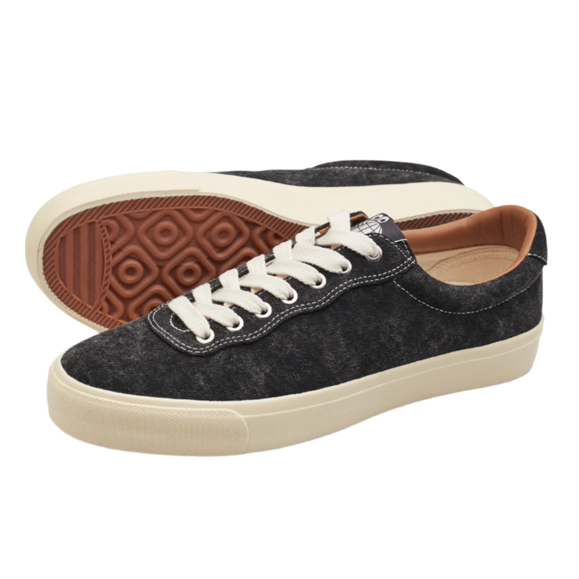 Last Resort VM001 Lo Canvas Washed Black/White