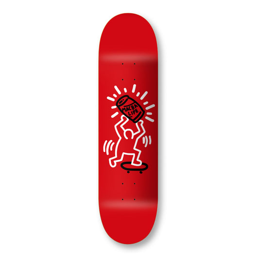 Macba Life Dummy Board Red 8.2"