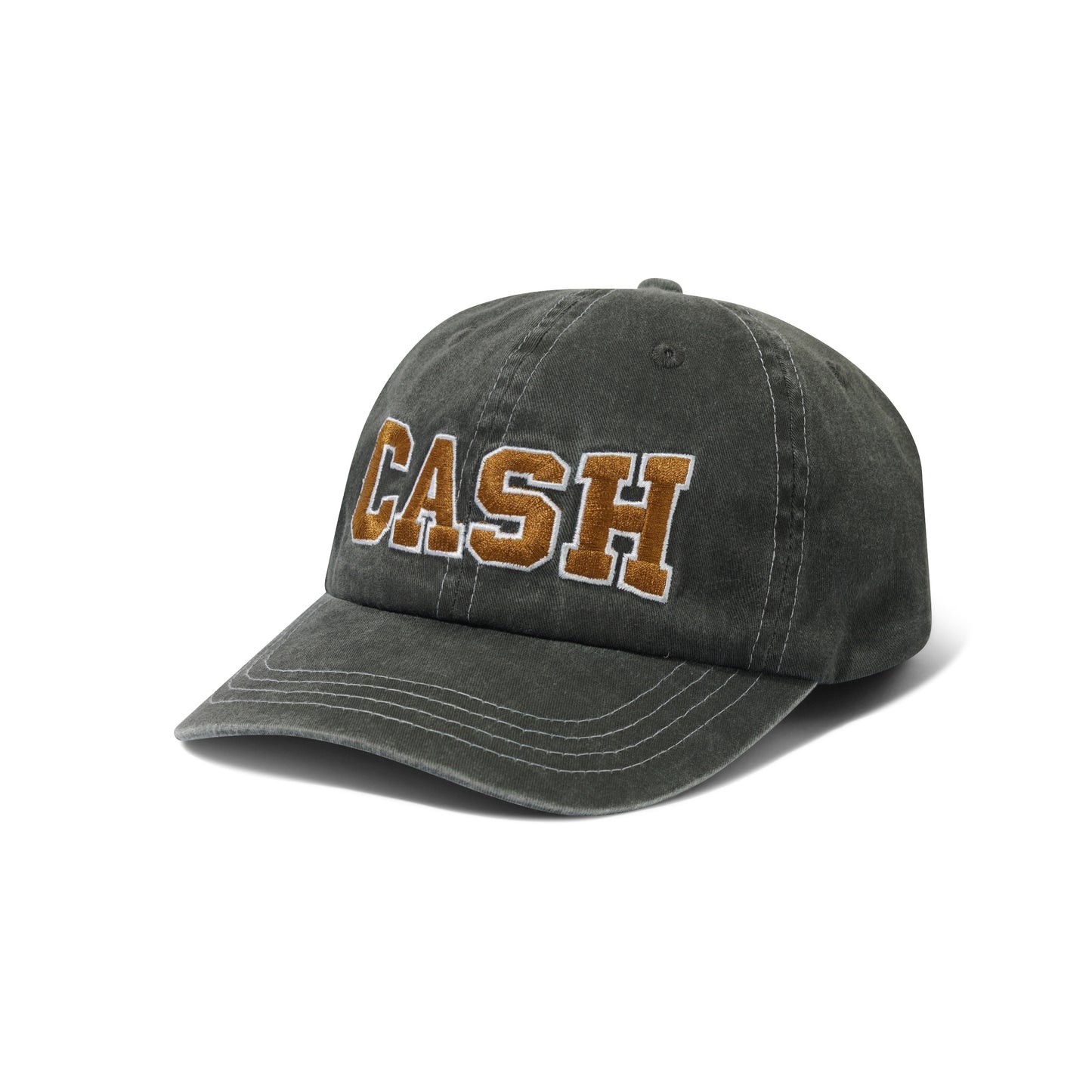 Cash Only Campus 6 Panel Cap Black