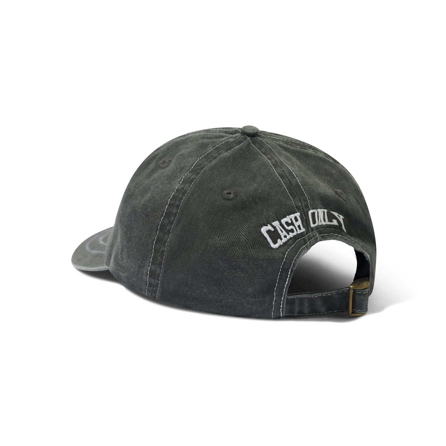 Cash Only Campus 6 Panel Cap Black