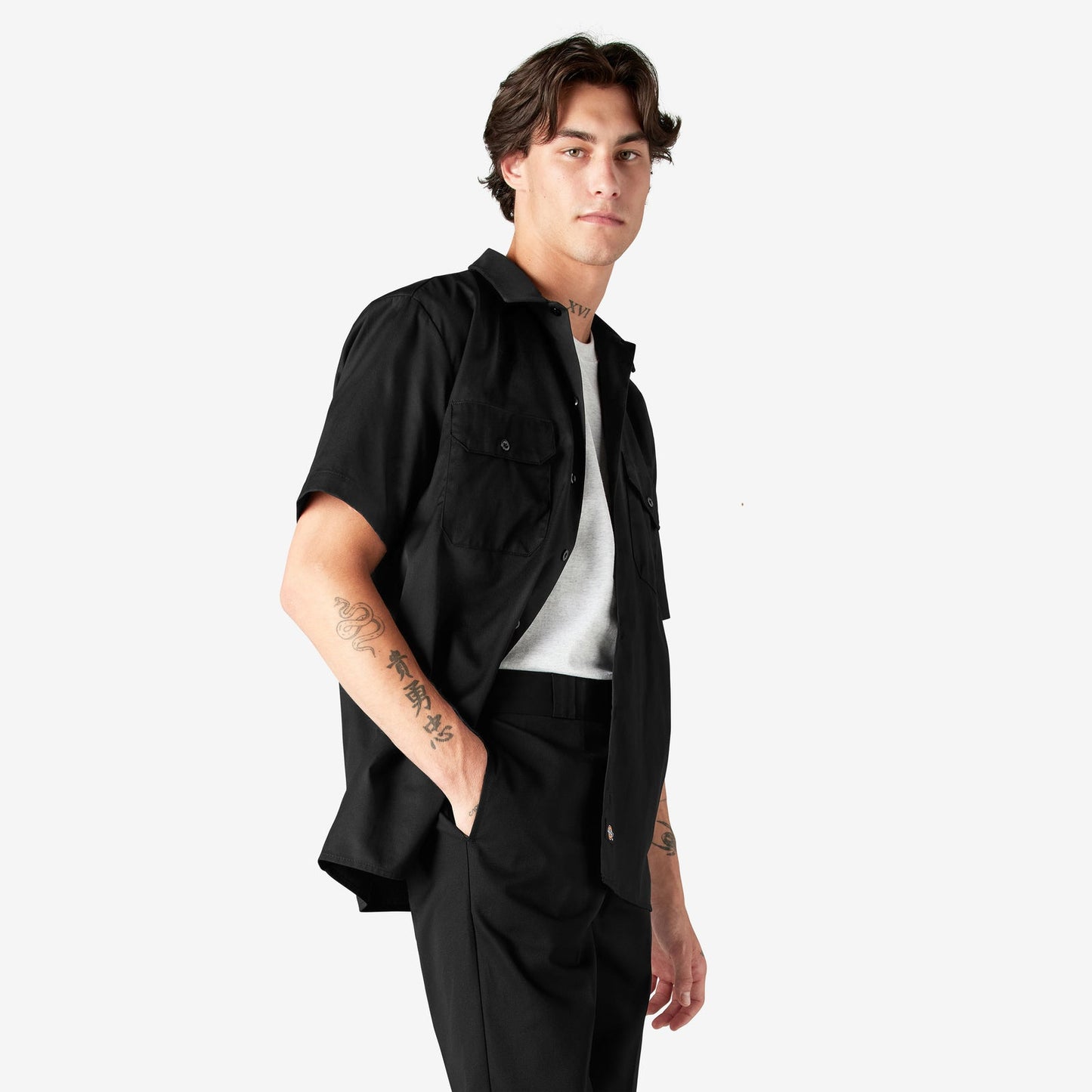 Dickies lyhythihainen työpaita musta