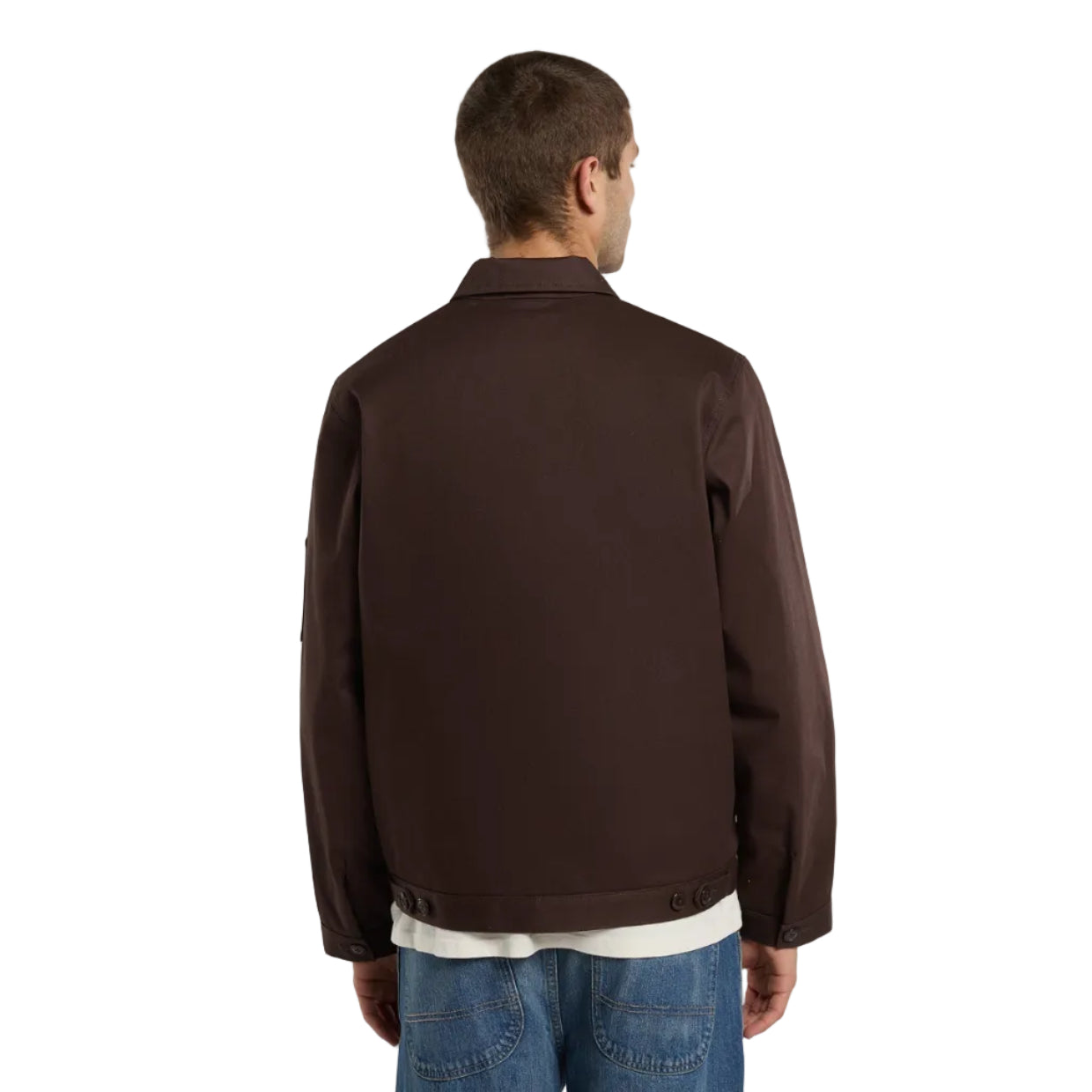 Dickies Lined Eisenhower Jacket Chocolate Brown