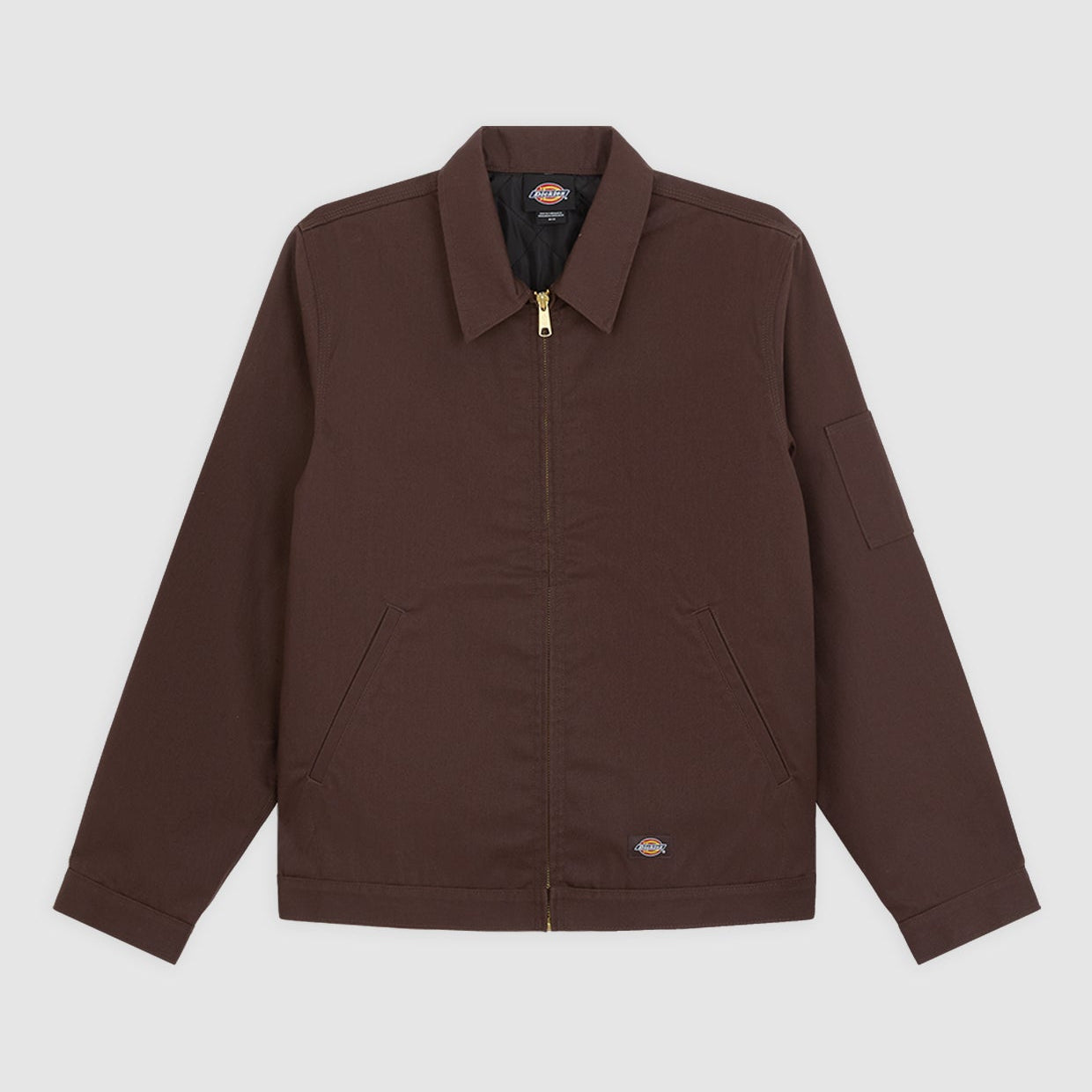 Dickies Lined Eisenhower Jacket Chocolate Brown