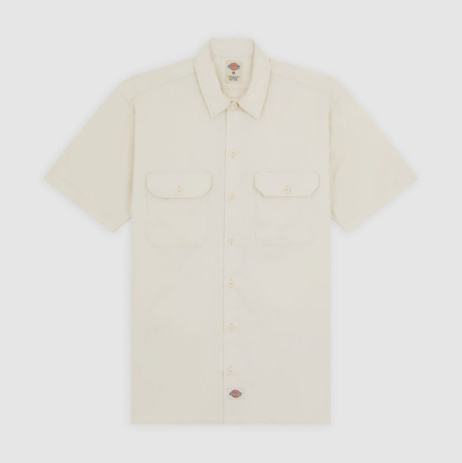 Dickies Short Sleeve Work Shirt Whitecap Grey
