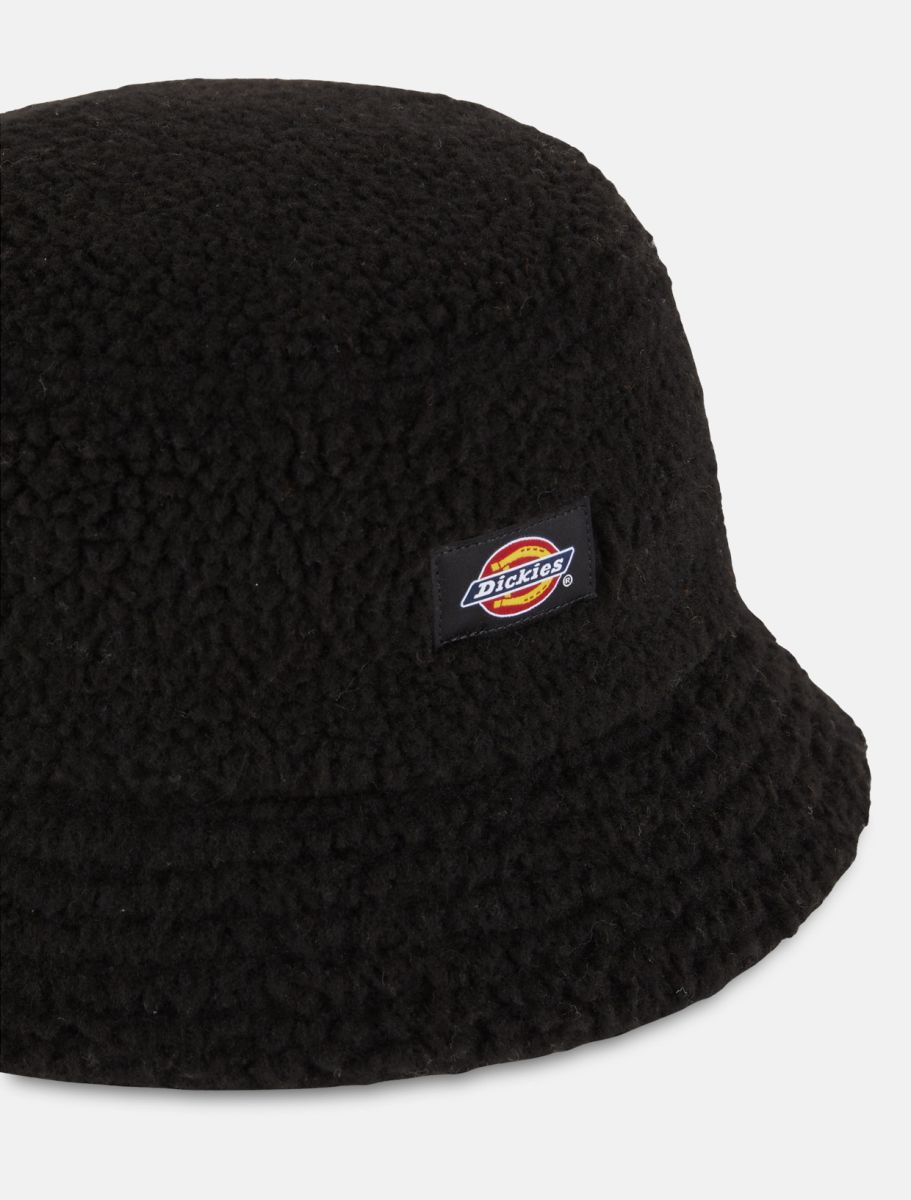 Dickies Red Chute Bucket Hat Black