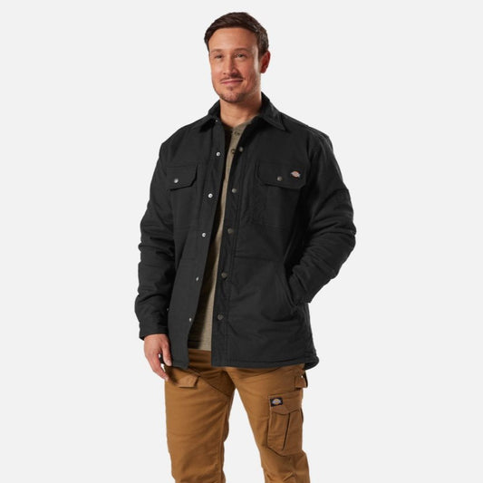 Dickies Flex Duck Shirt Jacket Black