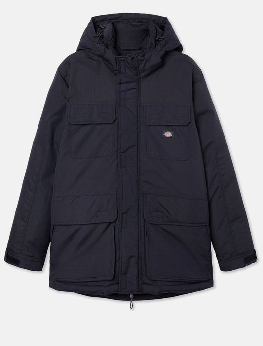 Dickies Glacier View Expedition Parka Jacket Black