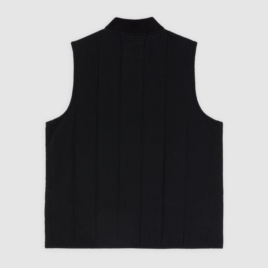 Dickies Quilted Canvas Vest Black
