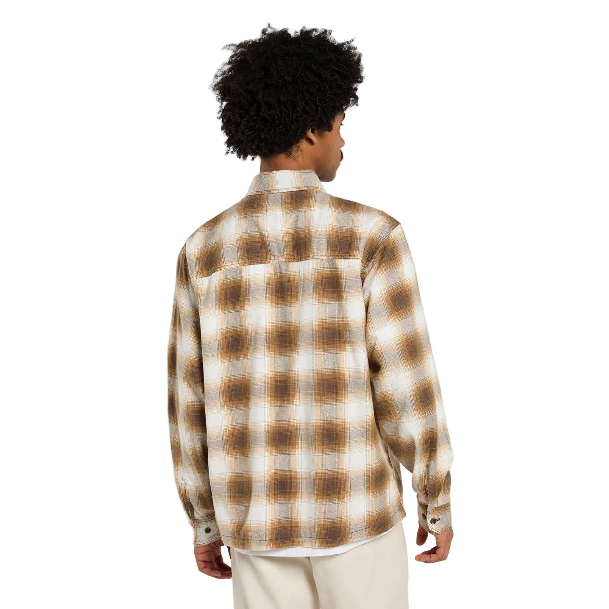 Dickies Gulfport Flannel Shirt Chocolate brown