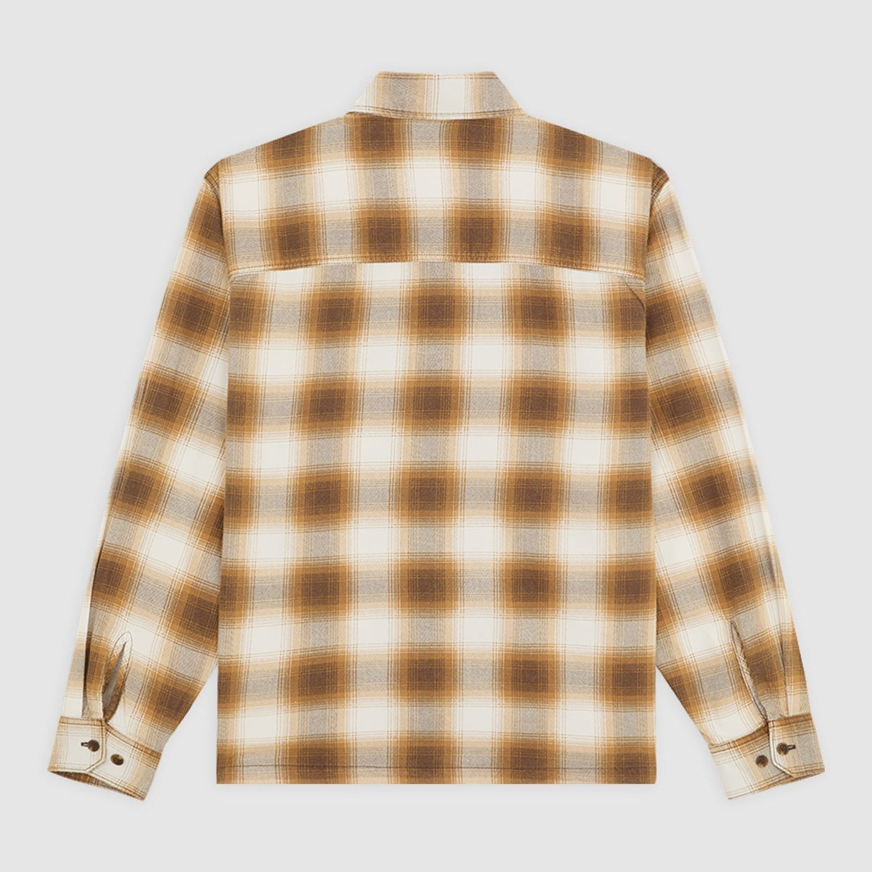 Dickies Gulfport Flannel Shirt Chocolate brown