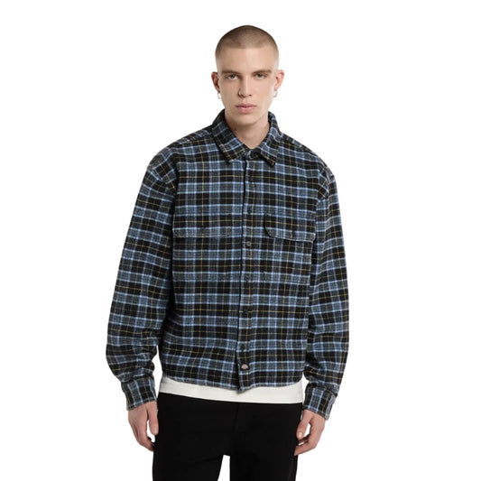 Dickies Dad Flannel Shirt Black