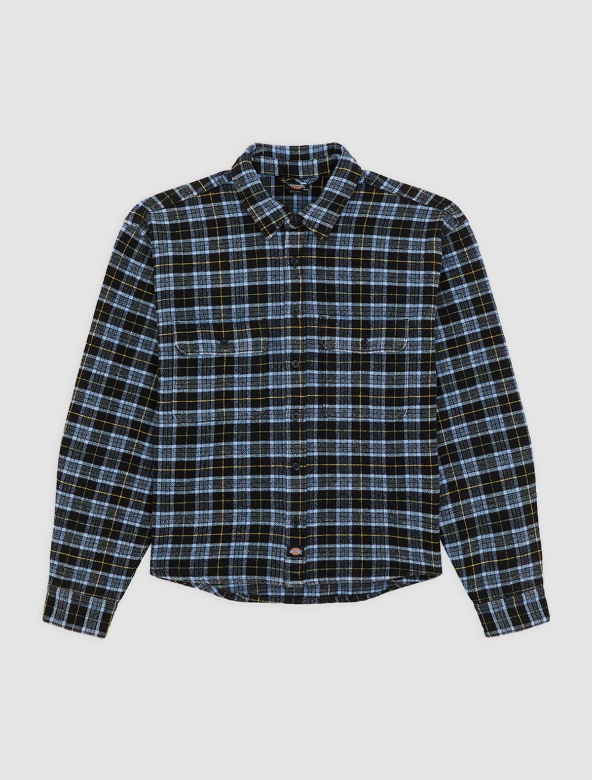 Dickies Dad Flannel Shirt Black