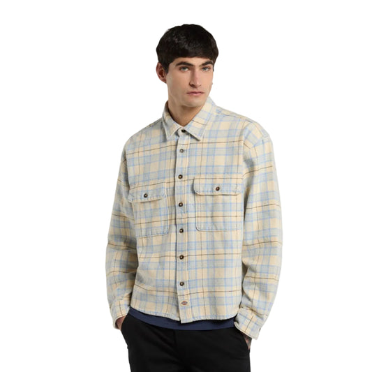 Dickies Dad Flannel Shirt  Desert Sand