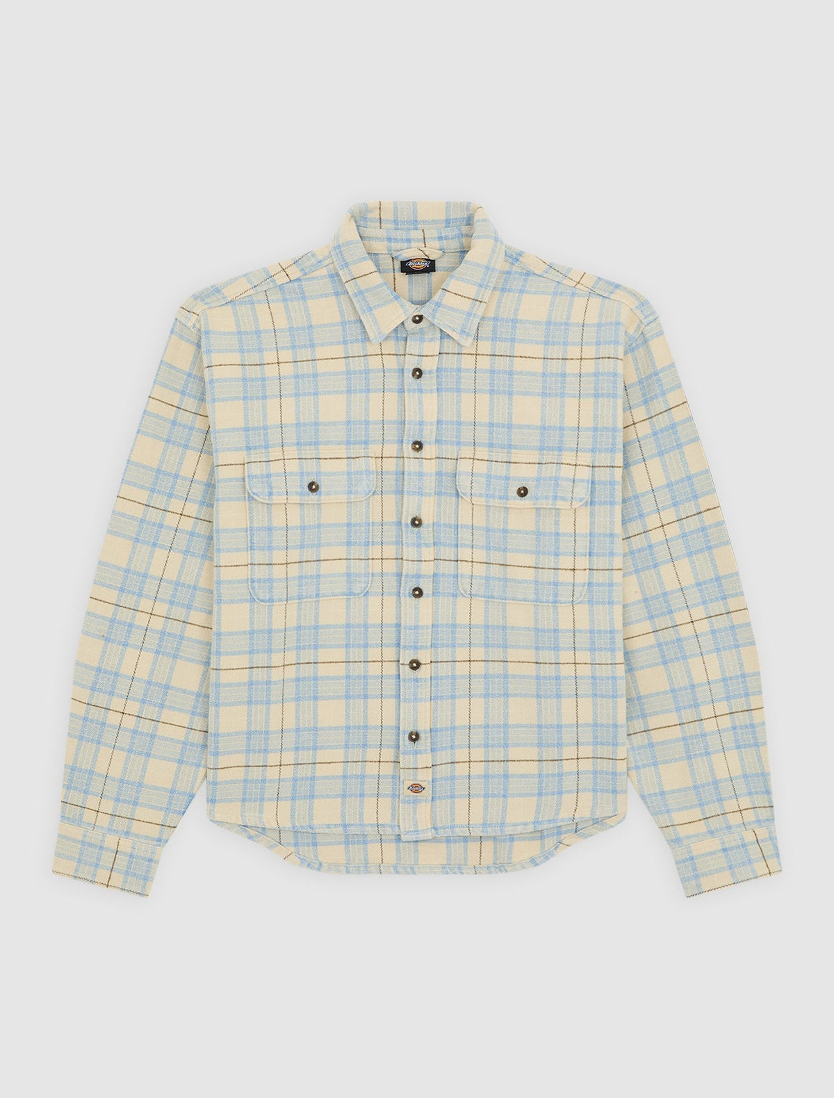 Dickies Dad Flannel Shirt  Desert Sand