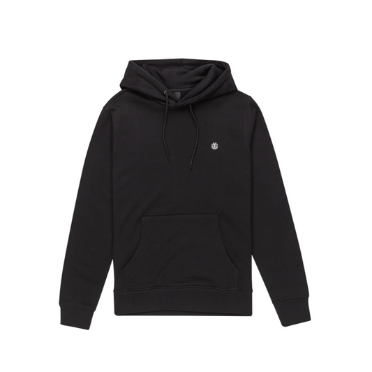 Element Icon Embroidery Hoodie Flint Black