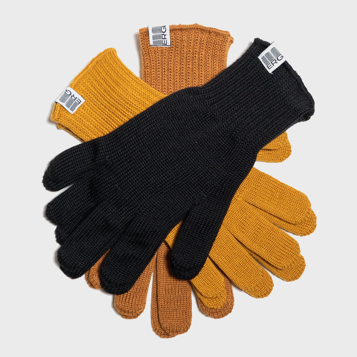 ERG Merino Gloves Black